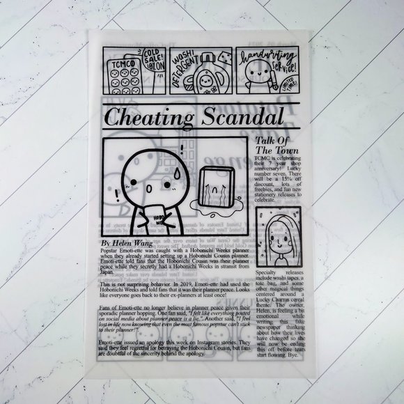 TheCoffeeMonsterzCo TCMC The Times Newspaper Vellum - Picture 1 of 1